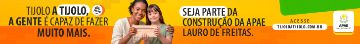 TIJOLO A TIJOLO / APAE Lauro de Freitas. Apoio institucional
