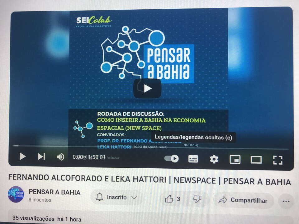 O SETOR ESPACIAL COMO ALTERNATIVA DE DESENVOLVIMENTO DA BAHIA NA ERA CONTEMPORÂNEA.