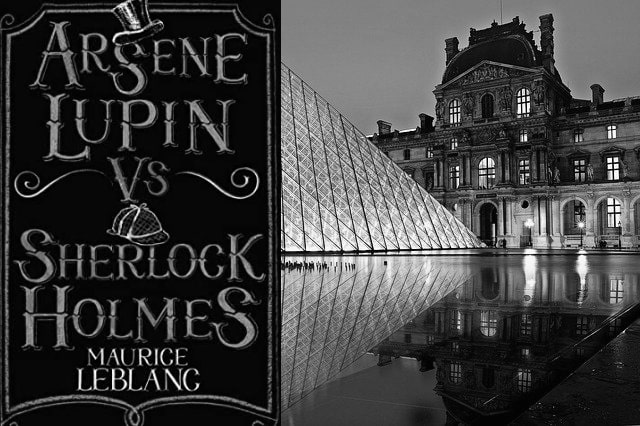 Lupin passa por Londres… Ganimard avisa a Sherlock Holmes. 