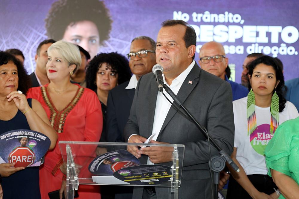 Detran-BA e SPM lançam campanha inédita contra importunação sexual no trânsito.