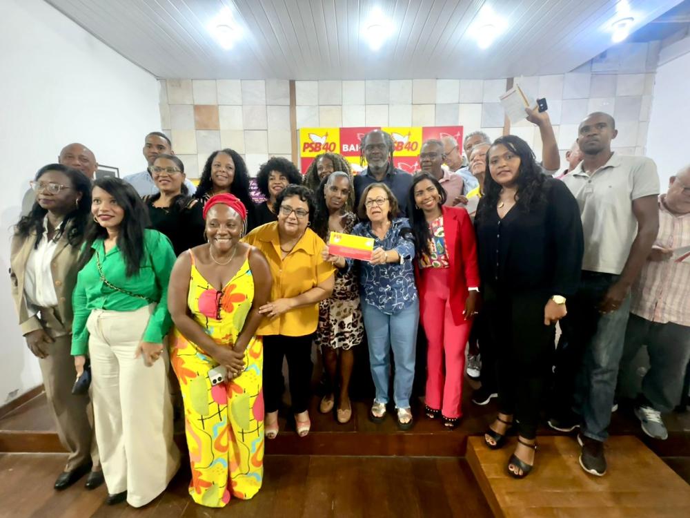 PSB filia novos integrantes para chapa de vereadores de Salvador. 