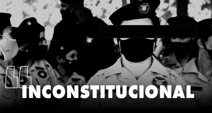 NÃO ÀS ESCOLAS CÍVICO-MILITARES QUE TRANSFORMAM O ENSINO EM AMBIENTE DE QUARTEL.