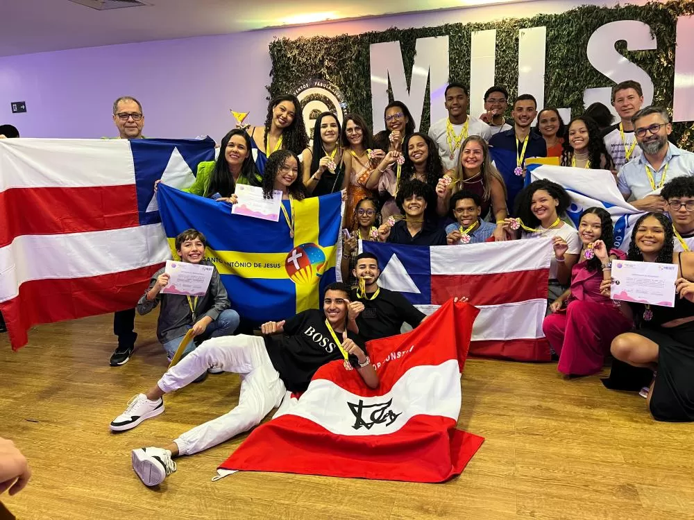 Estudantes baianos da rede estadual são premiados em evento internacional de Ciência, Tecnologia, Arte e Inovação.