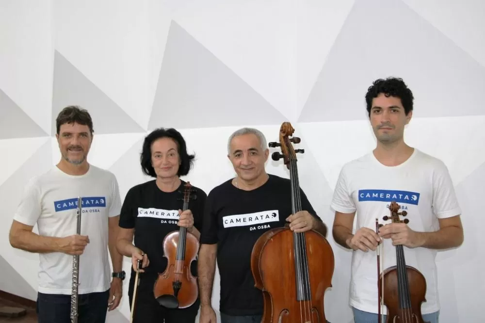 Camerata Quarteto Novo apresenta repertório junino na Terça Musical, no dia 18, no MGB.