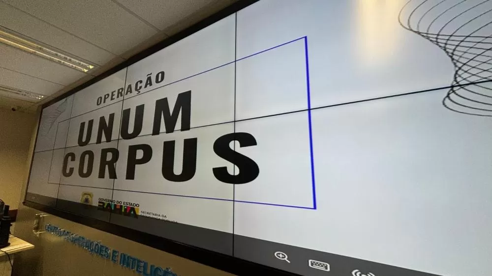 Forças de segurança da Bahia prendem mais de 400 pessoas na 13ª Fase da Operação Unum Corpus.