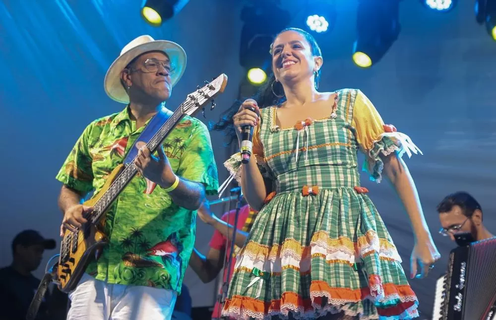 São João é no Pelô: Começou a segunda noite de festejos na capital baiana.