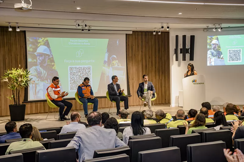 Instituições debatem impacto do clima no 1º Fórum Desafios Climáticos na Bahia.