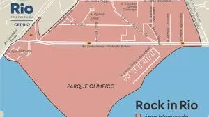 Prefeitura do Rio inicia cadastramento de veículos de moradores do entorno do Rock in Rio 2024.