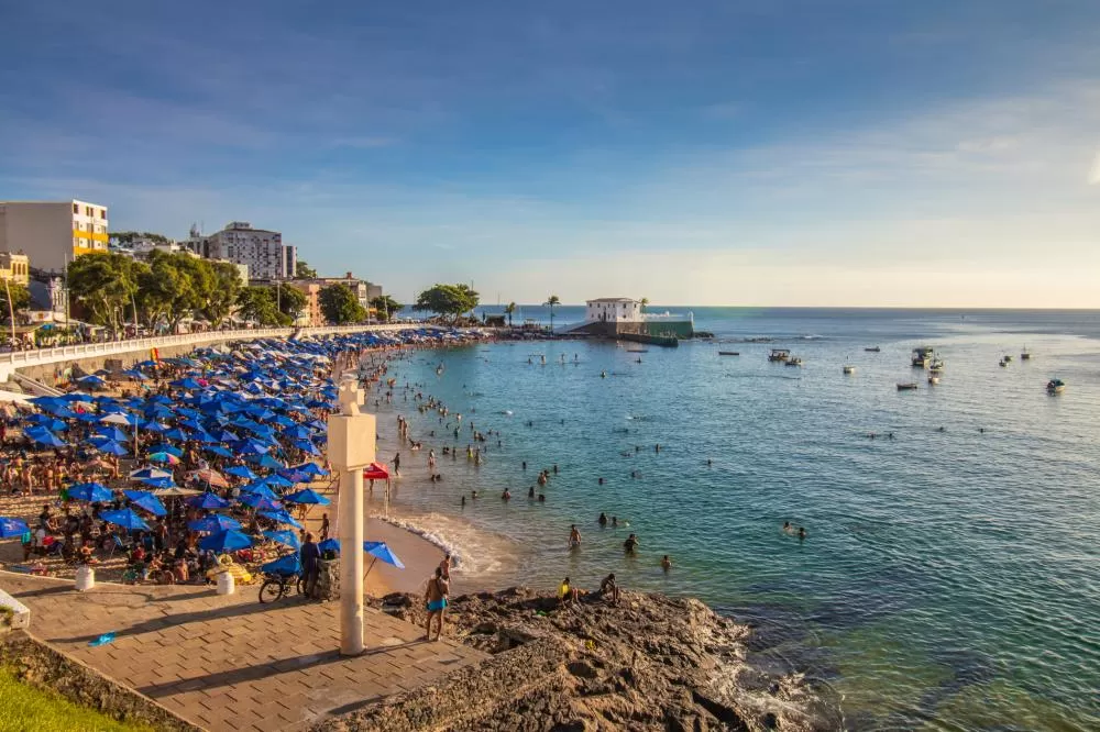 Salvador tem cinco das melhores praias do Brasil, segundo ranking internacional.