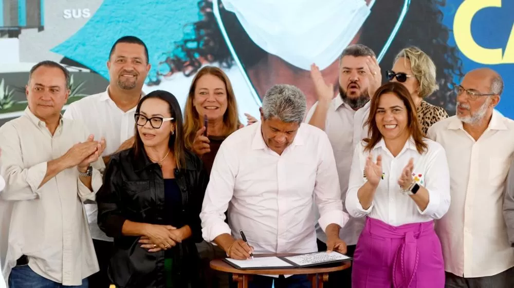 Em Camaçari, Estado autoriza início das obras da primeira Policlínica do novo PAC no Brasil.