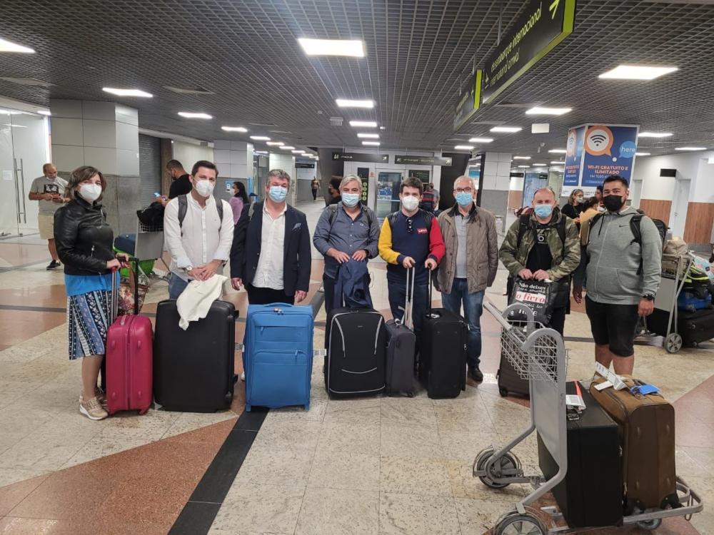 Comitiva internacional chega a Cachoeira!