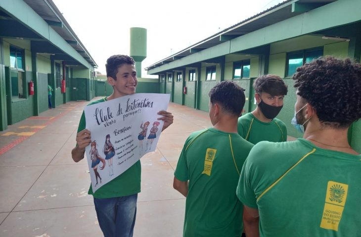 Clubes de protagonismo são implementados em Escola da Autoria de Dourados