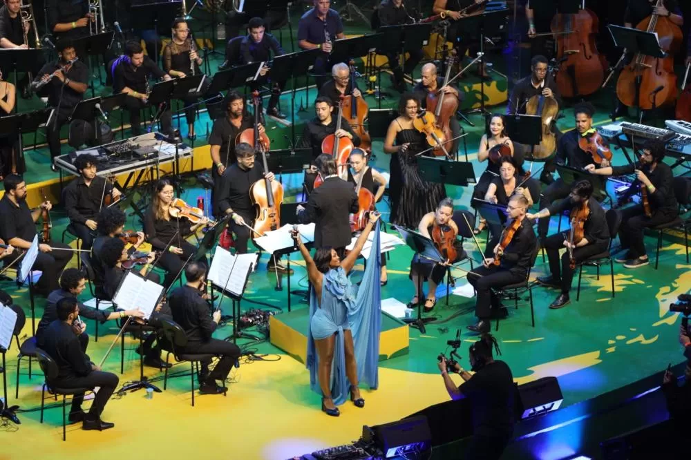 Concerto “Sinfonia Terra Brasilis” encerra atividades culturais do G20 em Salvador.
