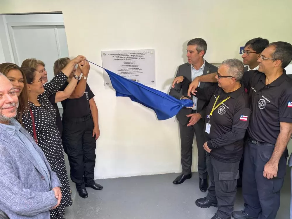 Polícia Técnica da Bahia inaugura Central Provisória de Custódia de Vestígios.