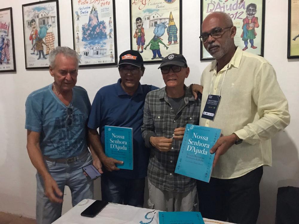 Irmandade da Boa Morte e Irmandade de Nossa Senhora D’Ajuda laçam livros no Festival Finisterra .