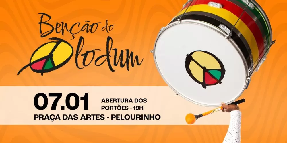 Babado Novo e Jammil são os convidados da primeira bênção do Olodum.