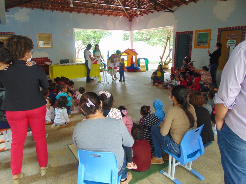 Smed inicia projeto educacional de alimentação nutricional em escola infantil do Vila América