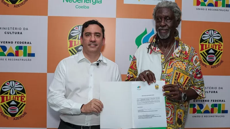 Neoenergia Coelba e Ilê Aiyê anunciam parceria em 2025. 