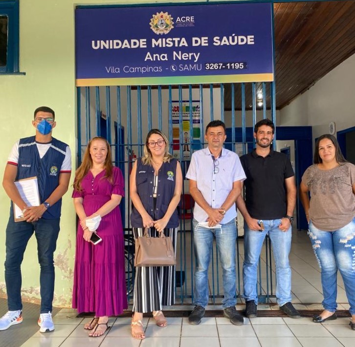 Saúde do Acre se une para instalação de sala de coleta de exames em Vila Campinas