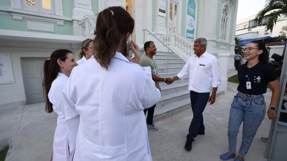 Governador acompanha acolhimento dos primeiros pacientes do Hospital de Cuidados Paliativos.