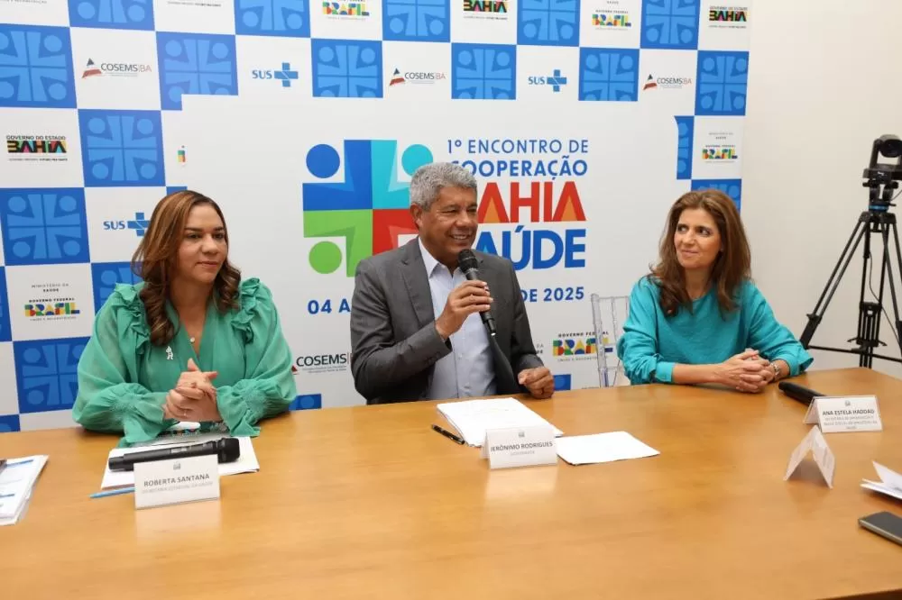Pacto Bahia pela Saúde: Governo do Estado anuncia R$ 2,07 bilhões para fortalecer a saúde nos municípios.
