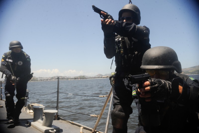 Tropa da Marinha recebe certificação máxima para missões de paz da ONU