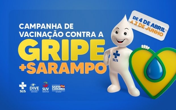 Secretaria de Saúde divulga balanço do dia D de Vacinação contra a gripe e o sarampo