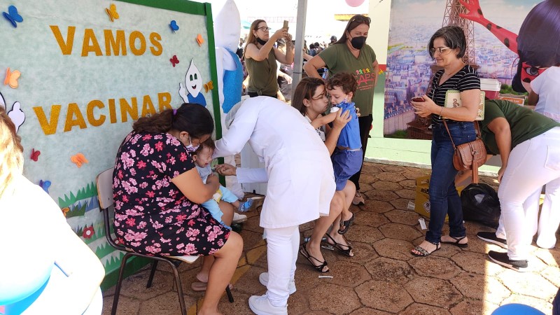 “Dia D” de vacinação contra Influenza e sarampo imuniza mais de 550 pessoas em Bataguassu