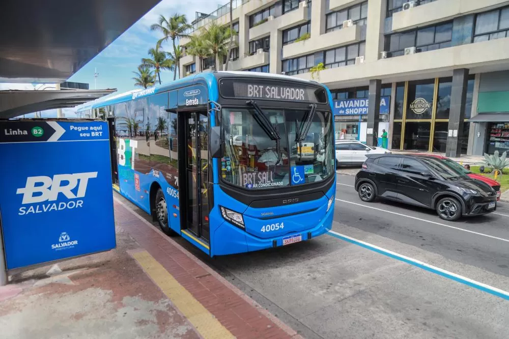 Linha B2 do BRT será ampliada até o Rio Vermelho no próximo dia 29.