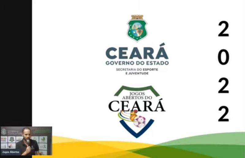 Lançado oficialmente os Jogos Abertos do Ceará 2022