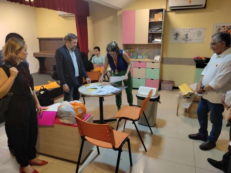 Sefaz participa de visita ao Iprede e articula acordo para ajudar no combate à fome