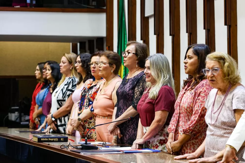 Sessão especial na Assembleia Legislativa comemora o Dia Internacional da Mulher.
