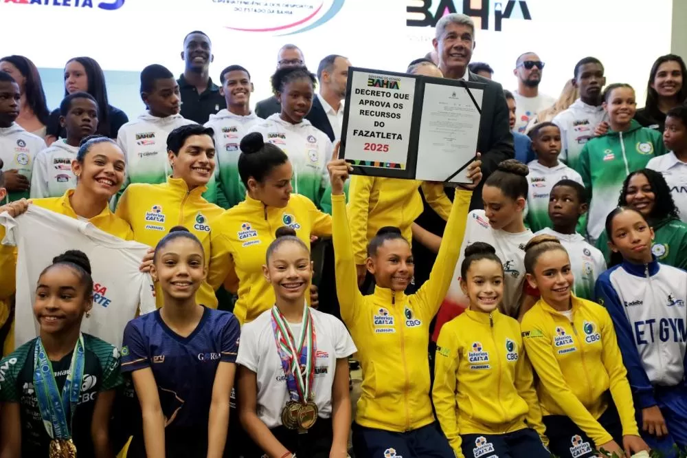Governo Estadual anuncia R$ 10 milhões em incentivos fiscais para o FazAtleta 2025 e inclui apoio a projetos sociais na Bahia.