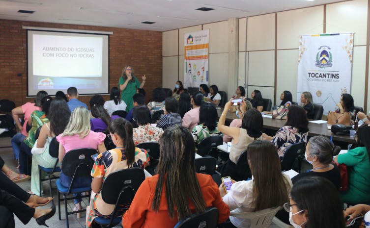  Governo do Tocantins capacita gestores dos Cras dos 139 municípios