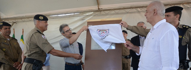 Governador lança pedra fundamental da nova sede do Colégio Tiradentes em São João del-Rei