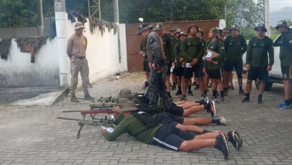 Alunos da 2º Edição do Curso de Caçador Policial seguem com treinamentos na Aesp
