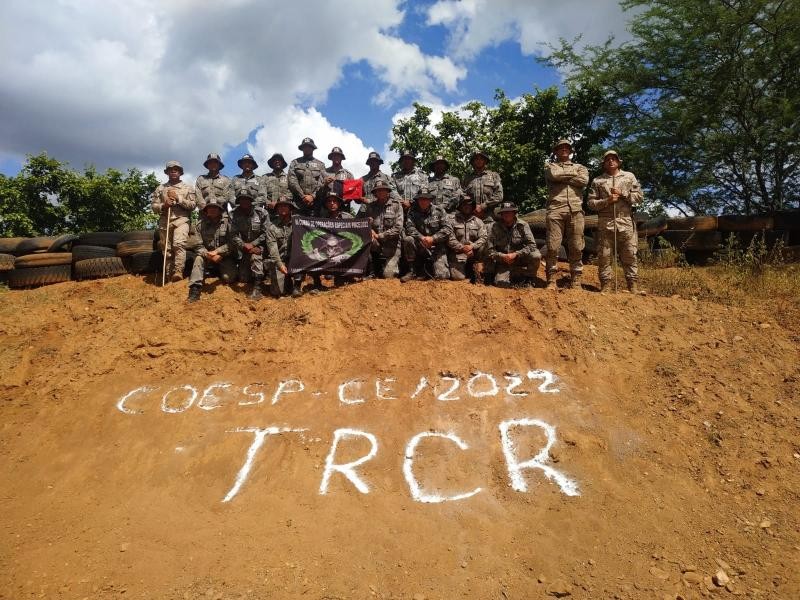 Curso de Operações Especiais da PMCE passa por Estágio de Adaptação em Área de Caatinga, em Pernambuco