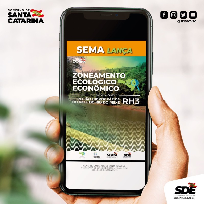 Sema lança Zoneamento Ecológico Econômico do Vale do Rio do Peixe no Oeste 