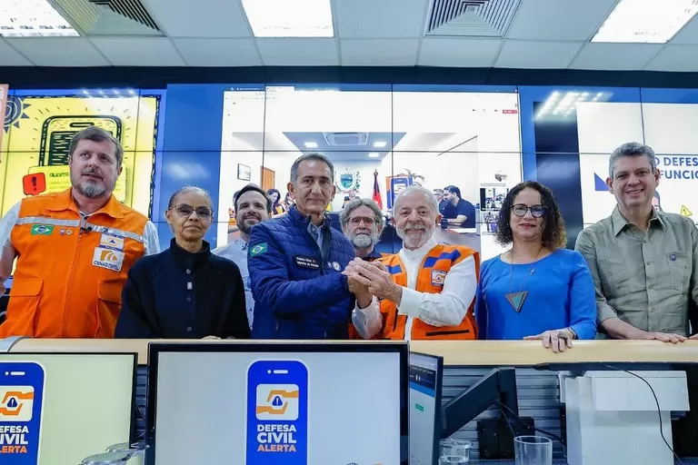 Presidente Lula aciona o sistema Defesa Civil Alerta em 36 municípios do Nordeste.