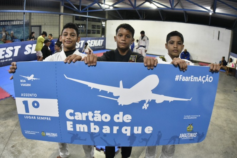 De malas prontas: quatro atletas amazonenses de jiu-jitsu embarcam para o Campeonato Brasileiro 2022