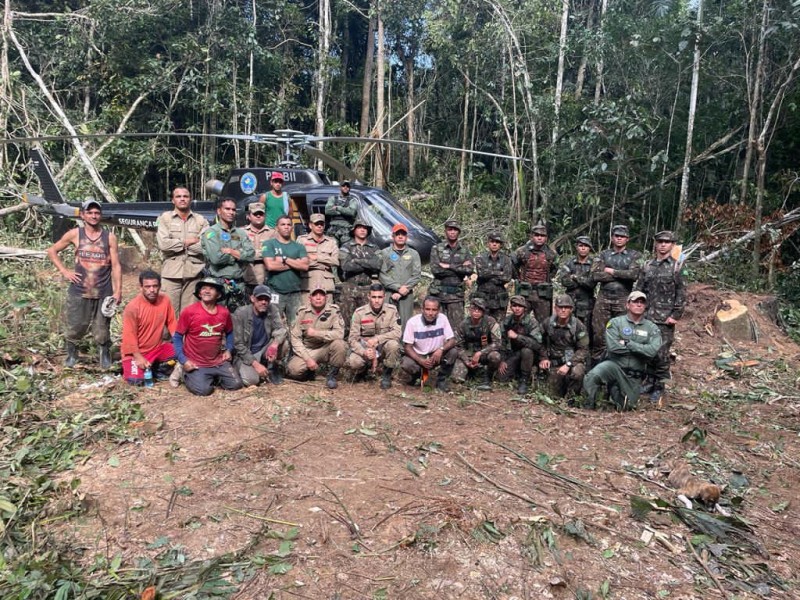 Força-tarefa para resgate de aeronave acidentada no Juruá é concluída com êxito