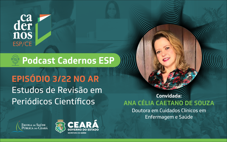 “Cadernos ESP” #05: podcast discute estudos de revisão em periódicos científicos