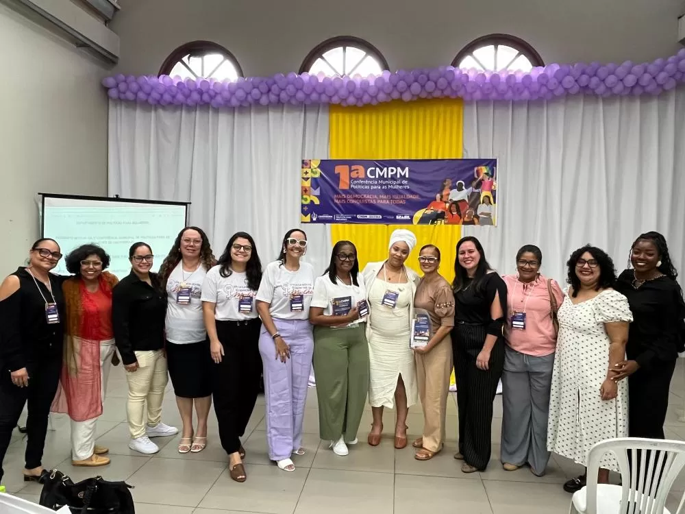 1ª Conferência Municipal de Políticas para as Mulheres de Cachoeira.