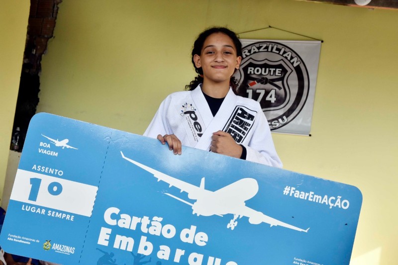 Amor de filha: Ana Clara vai em busca do ouro no Brasileiro de jiu-jitsu para dedicar a sua mãe