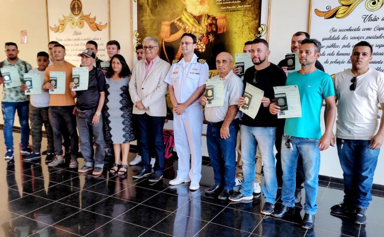 Sectur em parceria com a Marinha forma alunos da primeira turma de Marinheiro Auxiliar
