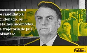 De candidato a condenado: os detalhes incômodos da trajetória de Jair Bolsonaro.