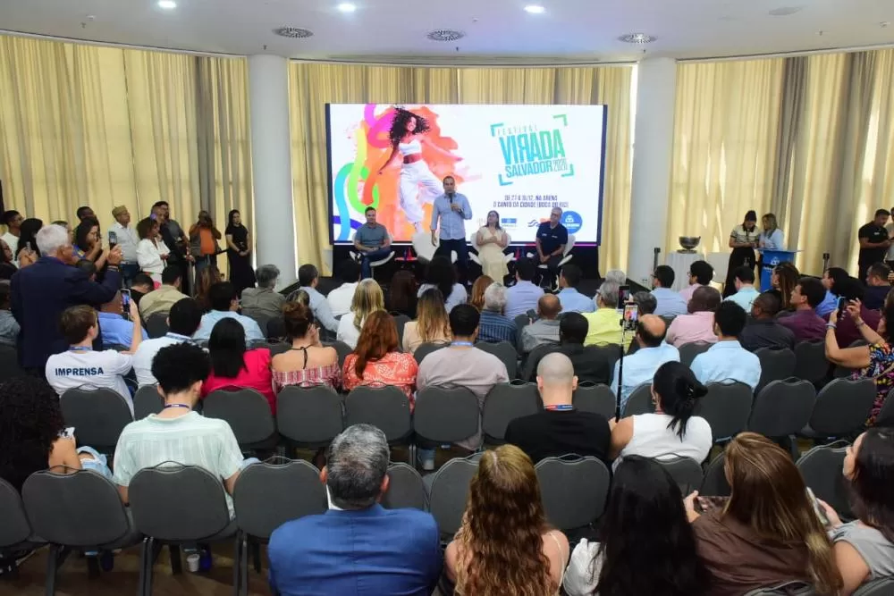Festival Virada Salvador terá mais de 60 atrações, 100 horas de música e Ivete Sangalo na contagem regressiva.