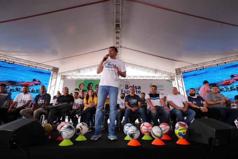 Wilson Lima anuncia patrocínio histórico para futebol, com R$ 5 milhões para times e campeonatos