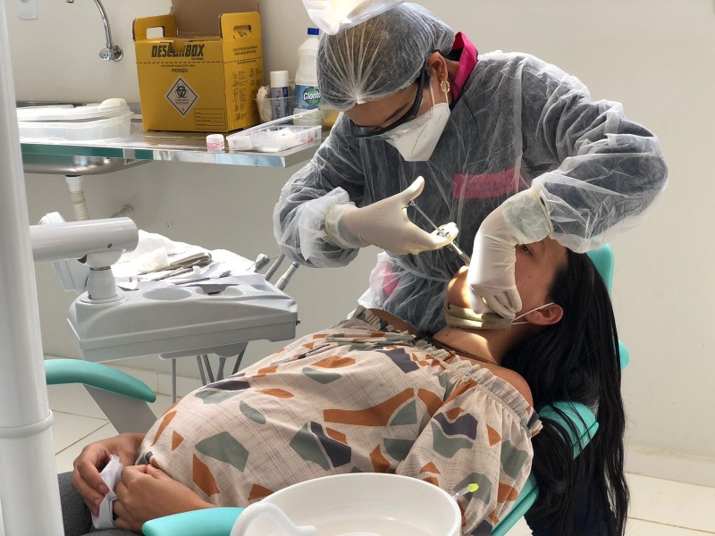 Maio Materno: gestantes realizam o pré-natal odontológico nas unidades de saúde