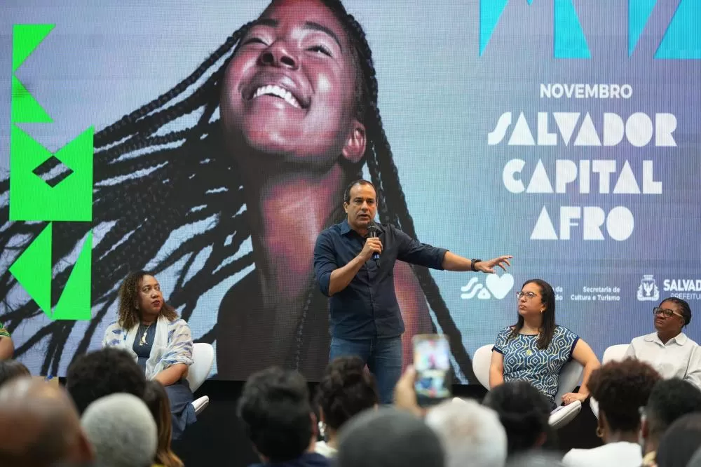 Novembro Salvador Capital Afro terá show de Léo Santana e eventos por toda cidade durante 40 dias de programação.